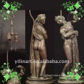 Bronze Statue of Nude Dancing Woman (YL-K024)